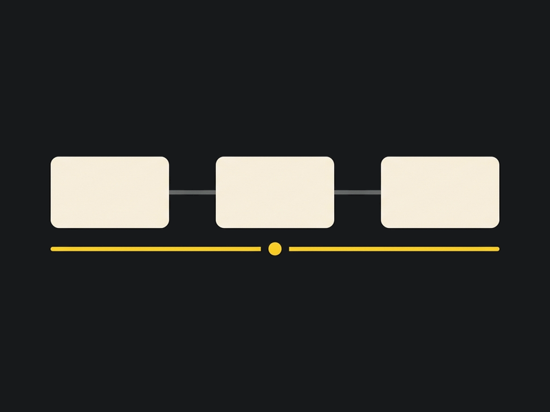 Diagram: three terminal buildings linked by an underground line